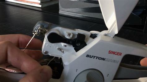 Easy Button Replacement with the Singer Button Magic